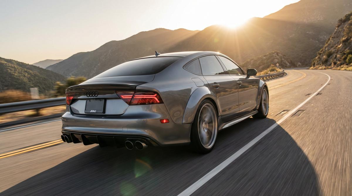 海角 - 奥迪A7山路试驾视频